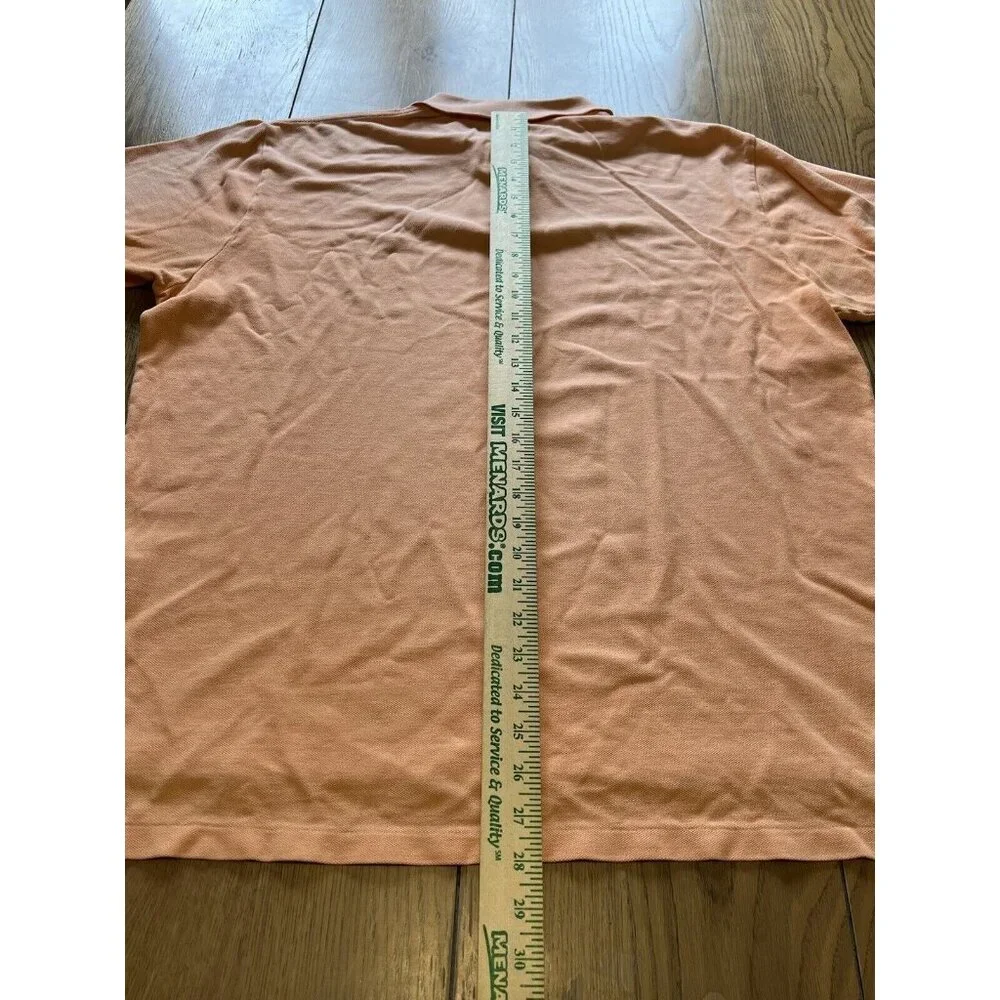Polo Ralph Lauren Orange Short Sleeve Polo Shirt Size XL Golf Men Preppy‎ Career